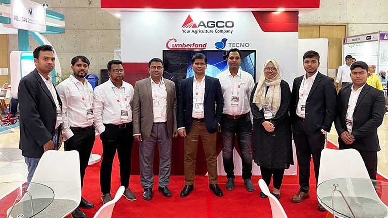 AGCO GA's booth at the 12th International Poultry Show in Bangladesh